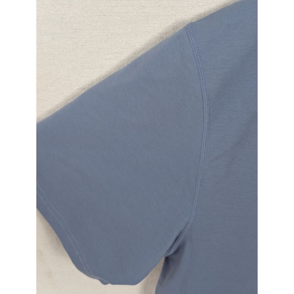 BYLT Drop Cut S/S Lux T-Shirt Light Blue Men's Size 2XL/XXL - Picture 6 of 10